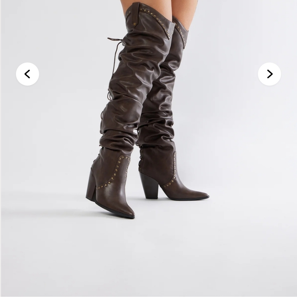 Nashville Trip Cowboy Boots - Brown